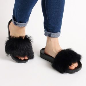 ugg royale slide black